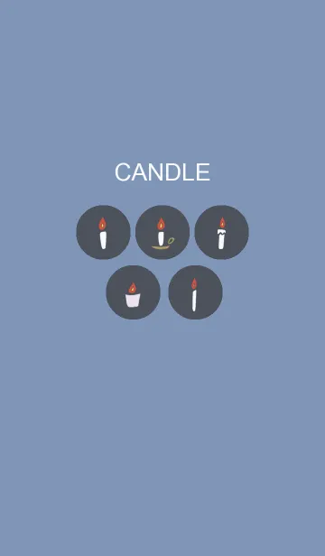 [LINE着せ替え] CANDLE.の画像1