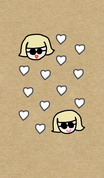 [LINE着せ替え] ハナコの画像1