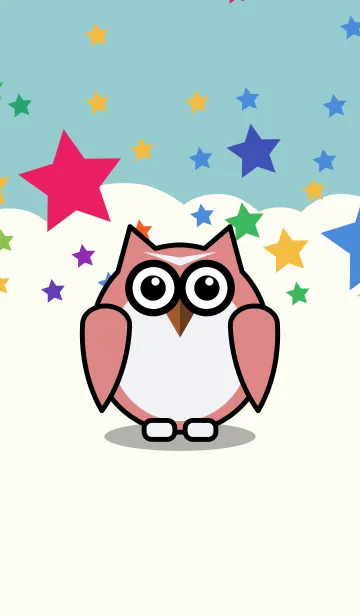 [LINE着せ替え] Cute Little Owlの画像1