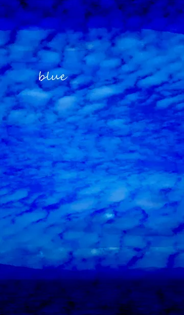 [LINE着せ替え] blue blue blue blueの画像1