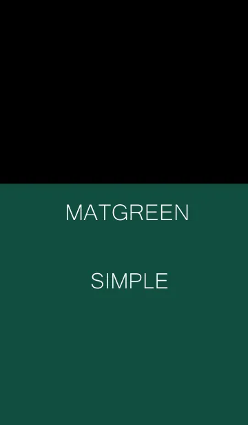 [LINE着せ替え] マットグリーンの画像1