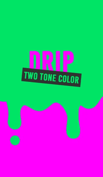 [LINE着せ替え] ドリップ ツートーン カラー スタイル 5の画像1