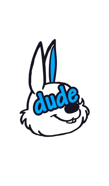 [LINE着せ替え] デュード ラビット スタイル 4の画像1