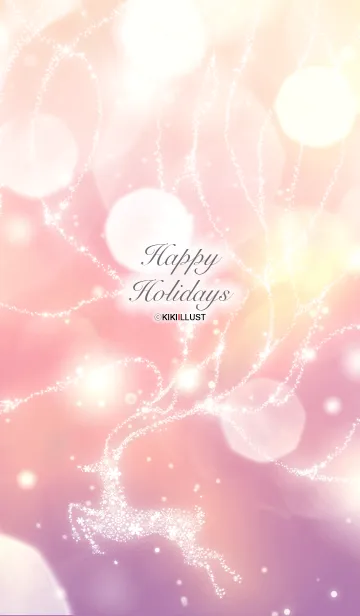 [LINE着せ替え] Happy holidays~の画像1