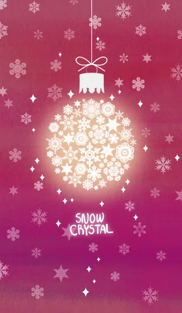 [LINE着せ替え] snow crystal_077の画像1