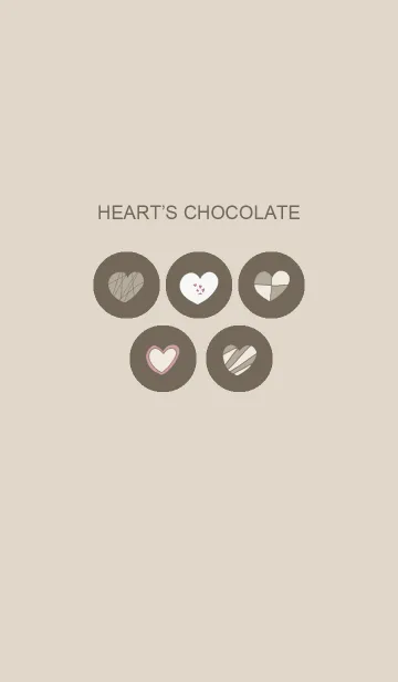 [LINE着せ替え] HEART'S CHOCOLATEの画像1