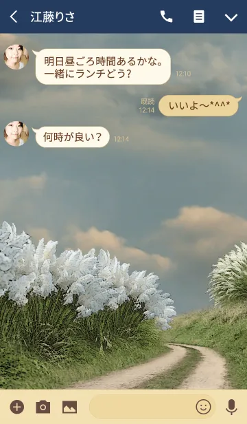 [LINE着せ替え] Grass Wayの画像3