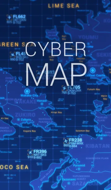CYBER - MAP -の着せ替えメイン画像