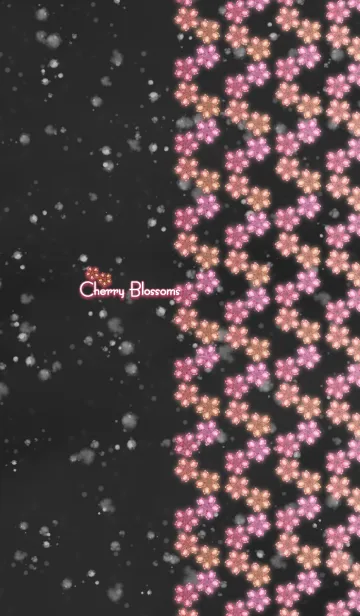 [LINE着せ替え] 夜桜 -Pink-の画像1