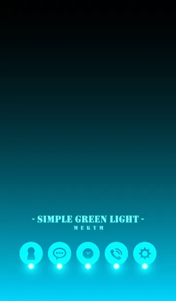 [LINE着せ替え] - SIMPLE SKY BLUE LIGHT -の画像1
