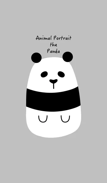 Animal Portrait - The Pandaの着せ替えメイン画像
