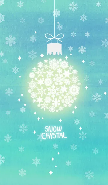 [LINE着せ替え] snow crystal_074の画像1