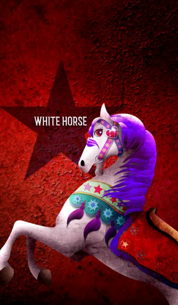 [LINE着せ替え] 白馬 - White Horseの画像1