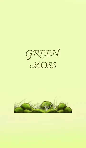 [LINE着せ替え] Green Mossの画像1
