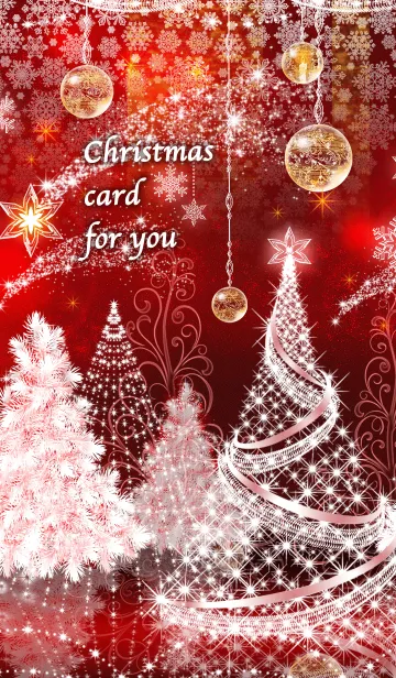 Christmas card for youの着せ替えメイン画像