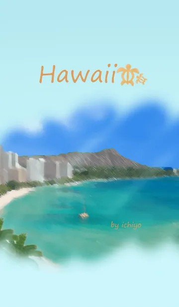 [LINE着せ替え] Hawaii ver.2の画像1