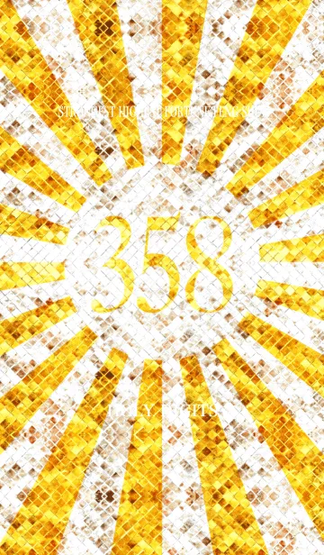 [LINE着せ替え] 幸運を引き寄せる聖なる数字 358の画像1