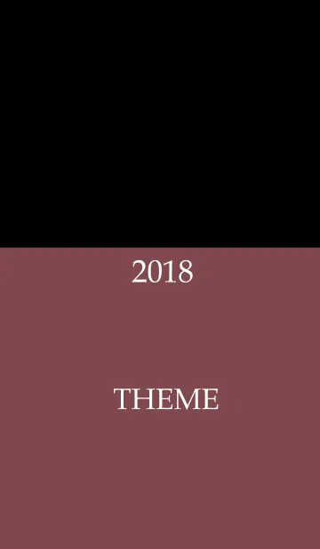 [LINE着せ替え] 大人の2018きせかえ。の画像1