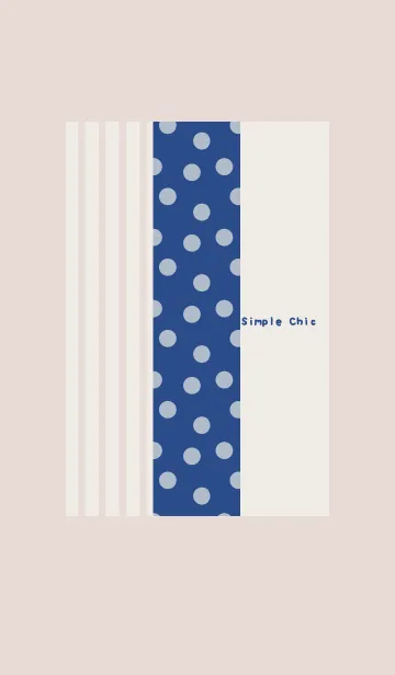 [LINE着せ替え] Simple Chicの画像1