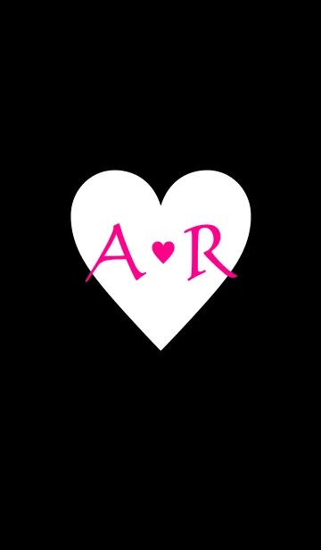 [LINE着せ替え] Initial "A ＆ R"の画像1