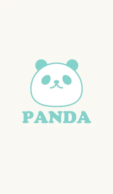 [LINE着せ替え] -SIMPLE PANDA EMERALD-の画像1