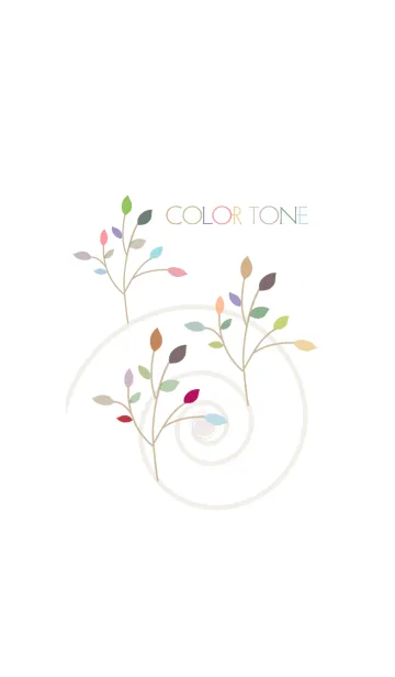 [LINE着せ替え] artwork_Color tone 3の画像1