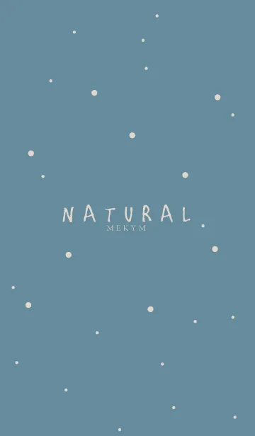 [LINE着せ替え] NATURAL -BLUE-の画像1