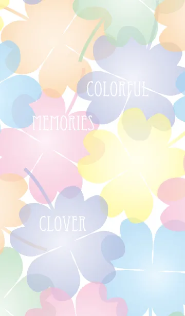 [LINE着せ替え] Colorful Memories Cloverの画像1