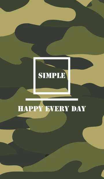 [LINE着せ替え] シンプルでスタイリッシュな迷彩の画像1