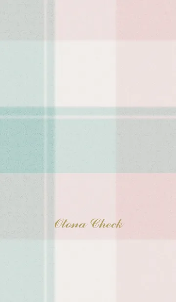 Otona Check mintの着せ替えメイン画像