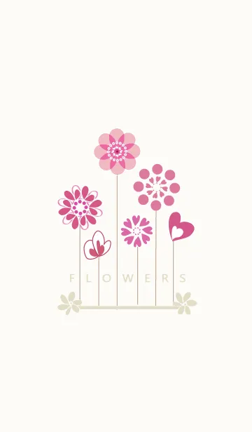 artwork_Flowers 4の着せ替えメイン画像