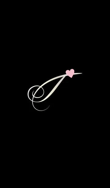 [LINE着せ替え] INITIAL- T - WHITEGOLDの画像1