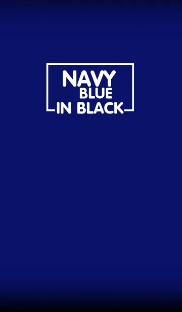 [LINE着せ替え] Navy Blue ＆ Black Theme(jp)の画像1