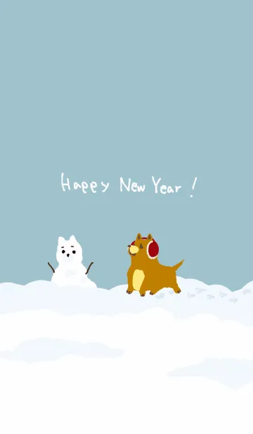 [LINE着せ替え] Happy New Year！ ~戌年~の画像1