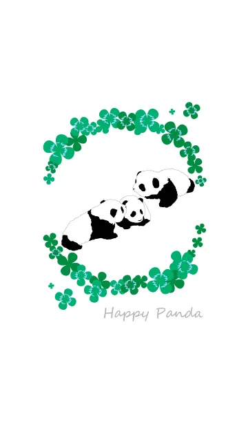 [LINE着せ替え] ハッピーパンダの画像1