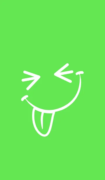 [LINE着せ替え] Smile ！！ Green3の画像1