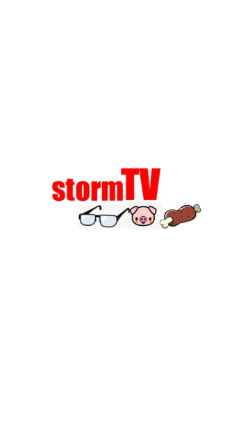 [LINE着せ替え] stormTVの画像1