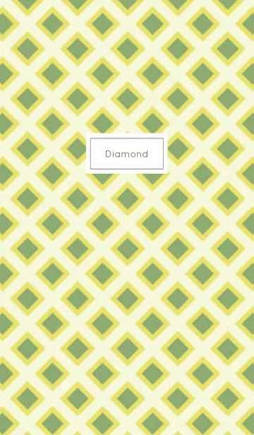 [LINE着せ替え] Diamond / greenの画像1