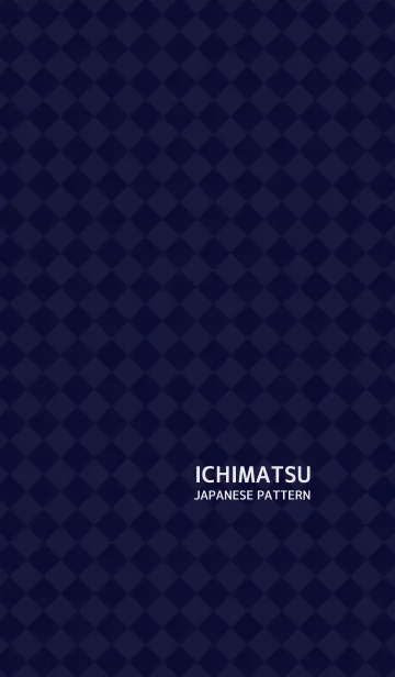 和柄-市松- [Navy]の着せ替えメイン画像