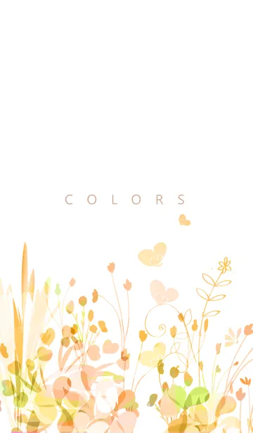 artwork_Colors orangeの着せ替えメイン画像