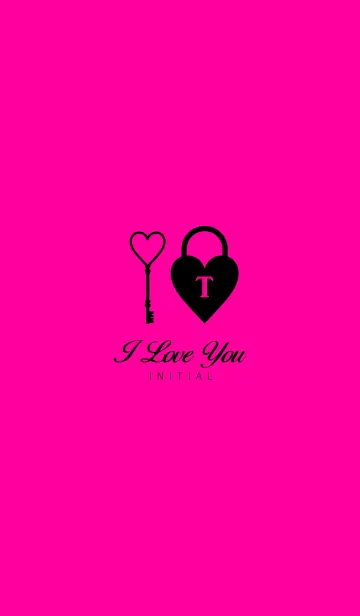 INITIAL T -I Love you key-の着せ替えメイン画像