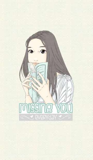 [LINE着せ替え] Missing you everydayの画像1