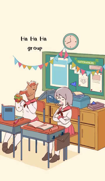 [LINE着せ替え] ハハグループの画像1