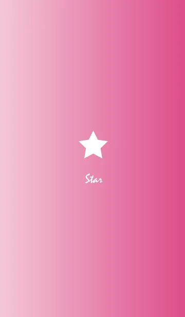 [LINE着せ替え] Star in Pinkの画像1