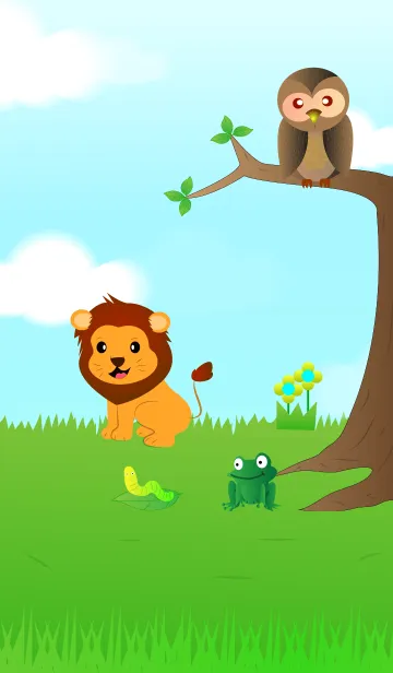 [LINE着せ替え] Nature and animals Theme(jp)の画像1