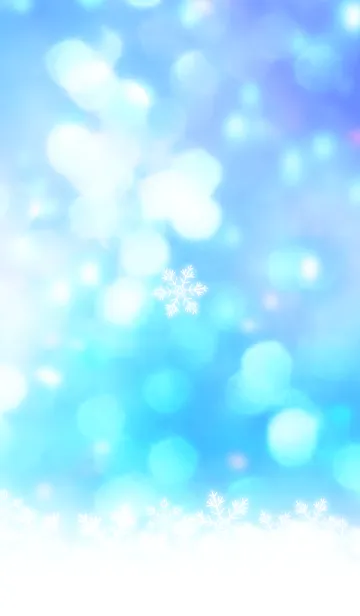 [LINE着せ替え] 小さな雪の結晶の画像1