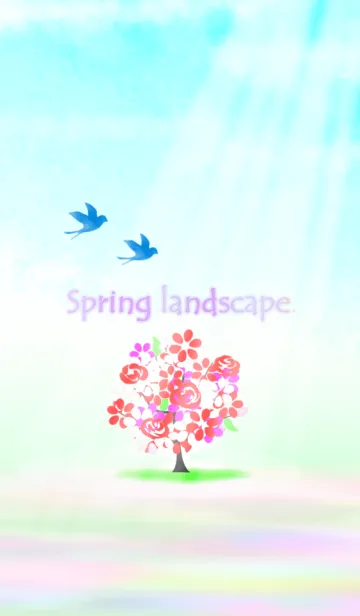 [LINE着せ替え] 春の景色の画像1