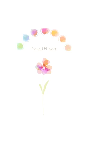[LINE着せ替え] artwork_Sweet Flowerの画像1