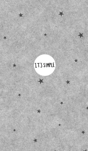 [LINE着せ替え] グレーの紙と手書き文字の画像1