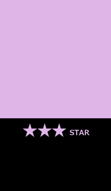 [LINE着せ替え] シンプルな星と紫色の画像1